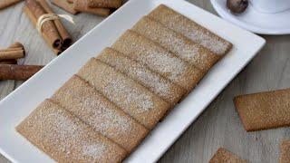 Galletas de canela Napolitanas caseras y sin lactosa