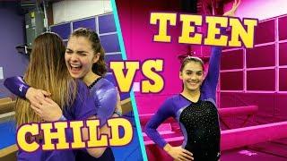 Child You VS Teen You: GYMNASTICS MEET