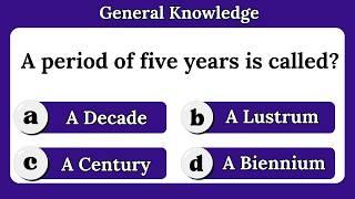 General Knowledge Questions | English Quiz Game | General knowledge quiz | Trivia Quiz | GK Quiz