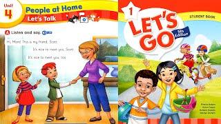 Let's Go 1  Unit 4 _ People at Home _ Student Book _ 5th Edition