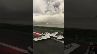 MSFS | T-37B jet taking off Dauphin Island AL