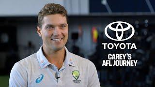 Alex Carey: Making the switch from AFL to Cricket