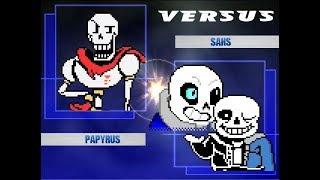 Let's play UNDERTALE MUGEN - Player 1 versus Player 2 MUGEN Battles!