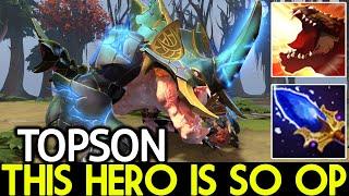 TOPSON [Primal Beast] This Hero is so OP Unstoppable Boss Dota 2