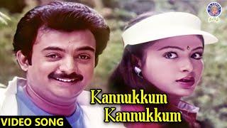 Kannukkum Kannukkum Video Song | Ninaikka Therintha Maname Movie | Ilaiyaraaja | Mohan | Rubini