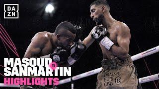 Close Decision  Shabaz Masoud vs. Jose Sanmartin Fight Highlights