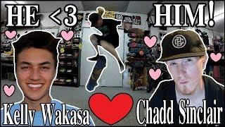 Kelly Wakasa Loves Chadd Sinclair!!