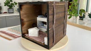 I am going to make miniature room boxes in 1:12 scale