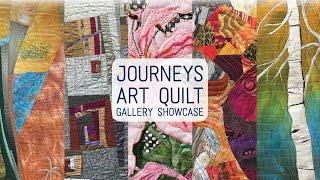 Journeys March 2023 Stitchin' Post Art Quilt Gallery Showcase with Jean Wells