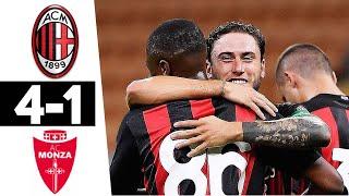 Milan vs Monza 4-1 All Goals & Highlights - 2020 HD
