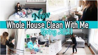 *NEW* WHOLE HOUSE CLEAN WITH ME | COMPLETE DISASTER SPEED CLEANING | SPRING CLEANING 2021