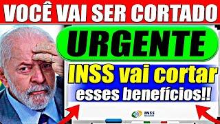 AGORA: INSS vai cortar ESSES benefícios - VEJA QUEM SERÁ CORTADO em JANEIRO 2025