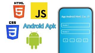 HOW TO MAKE AN ANDROID/IOS APP WITH HTML, CSS and JAVASCRIPT 2021