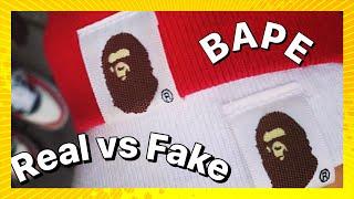 How to legit check BAPE real vs fake !!