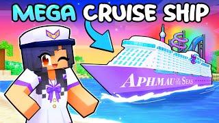 World's BIGGEST CRUISE SHIP in Minecraft!