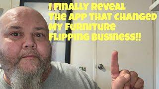 THE FREE APP I USE TO FIND FREE FURNITURE FOR MY FURNITURE FLIPPING BUSINESS