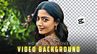 Remove Video Background in CapCut | How to Remove/Change Video Background Easily in One Click 