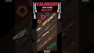 Bucky Gun in Valorant - Valorant Gun Guide #valorantclips #valorantskins #valorant