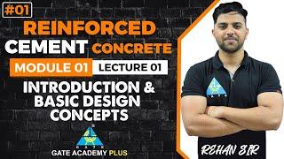 #01 | Module-I | Lecture 01 | Introduction & Basic Design Concepts | RCC By Rehan Ahmed Sir