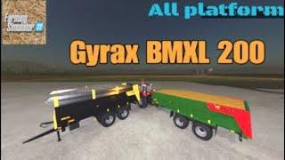 Gyrax BMXL 200  / New mod for all platforms on FS22