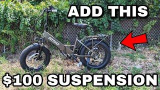 How To Add Rear Suspension To Your E-Bike