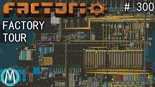 [Factorio 1.1 4K] Angel/Bobs Ep 300: Factory Tour