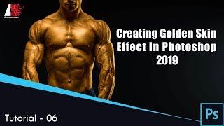 Creating Golden Skin Effect In Photoshop 2019 | Akashgraphxic