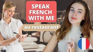 Improve your Conversational skills in French ! Dialogue at the restaurant