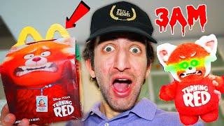 Do NOT Order TURNING RED HAPPY MEAL From McDonalds at 3AM!! Disney Pixar is CURSED!!
