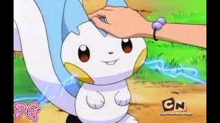 Everytime Dawn's Pachirisu gave shock to others (part 1)||Pokemon funny moments