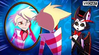 Angel Dust BECOMES A HUMAN in Hazbin Hotel VRChat