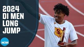 Men's long jump final - 2024 NCAA outdoor track and field championships