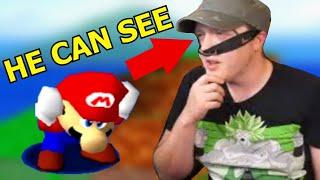 Obvious Cheater Fakes Blindfolded Super Mario 64 Speedrun