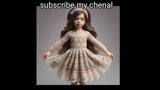 Beautiful crochet dress design ideas for girls/ craft #knitted #wool #crochetdesign # nida fashion