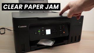 How to Fix Paper Jam on Any Canon PIXMA MegaTank Printer