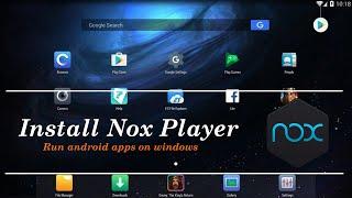 How to Install NoxPlayer in PC