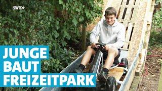 Achterbahn und Gruselspaß im Garten: Henry (15) baut und managt seinen eigenen Freizeitpark