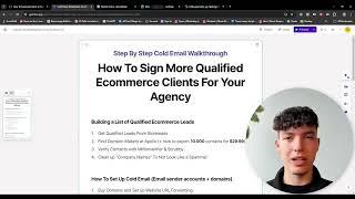 How To Set Up Cold Email (Get Ecommerce Clients) 2024