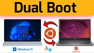 How to Dual Boot Windows 11 & Ubuntu | Windows 11/10 aur Ubuntu Dual Boot Kaise Banaye