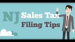 Tips For Filing Your NJ Sales & Use Tax Returns