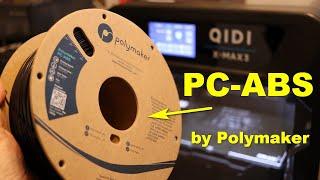 Polymaker PC-ABS filament review - if you can print it, it's great for mechanical parts