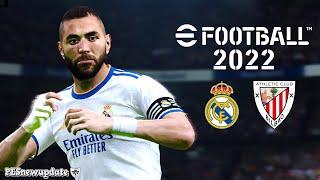 PES 2021 Gameplay La Liga 2021/2022 | Real Madrid vs Athletic Club