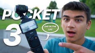 DJI Osmo Pocket 3 Day in the life! Better Than the iPhone 15 Pro?