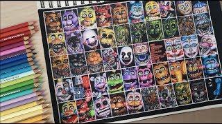 Drawing the UCN-Poster - FNaF