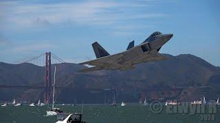 Iconic Location and Iconic F-22 Raptor Takes Flight at Fleet Week 2024!