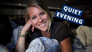 Solo Female Boat Life // Quiet evening // Living on a Sailboat in Canada Ep. 34