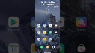 Redmi Note 8 Pro Mod MIUI 12.5 #Feature 21.7.21 Part 1 #shorts #short #shot #mod #miui12.5 #miui13