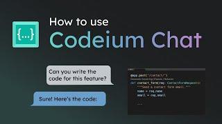 Codeium AI Chat is Here