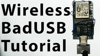 Wireless BadUSB Tutorial | esp8266