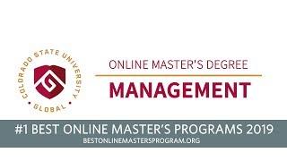 CSU Global's Online Master's in Management